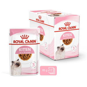 KITTEN GRAVY (WET FOOD - POUCHES) Box of 12x85g - Royal Canin Cat Wet Food in Qatar
