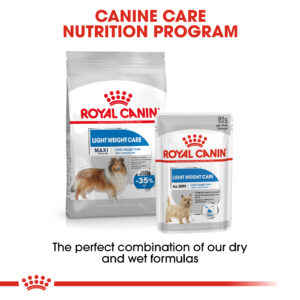 MAXI LIGHT WEIGHT CARE 12 KG - Royal Canin Dry Dog Food in Qatar