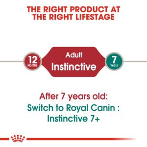 INSTINCTIVE ADULT CATS GRAVY (WET FOOD - POUCHES) Box of 12x85g - Royal Canin Cat Wet Food in Qatar