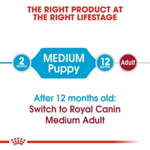 MEDIUM PUPPY 15 KG - Royal Canin Dry Dog Food in Qatar