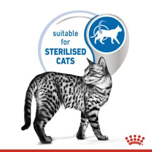 INDOOR STERILISED JELLY (WET FOOD - POUCHES) Box of 12x85g - Royal Canin Cat Wet Food in Qatar