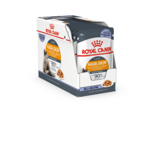 Feline Care Nutrition Hair & Skin Jelly (INTENSE BEAUTY) (WET FOOD - Pouches) 12x85g - Royal Canin Cat Wet Food in Qatar