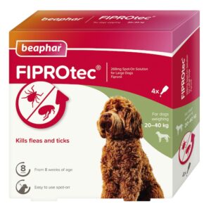 FIPROTEC FOR LARGE DOG - 4 PIPETTES - Dog Care in Qatar