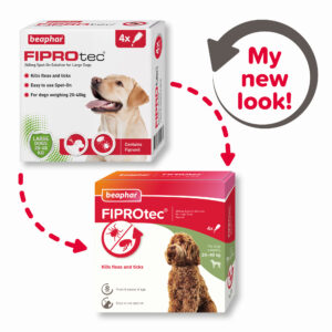 FIPROTEC FOR LARGE DOG - 4 PIPETTES - Dog Care in Qatar