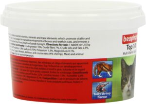 TOP 10 CAT MULTI-VITAMINS 180 TAB - Cat Supplements in Qatar