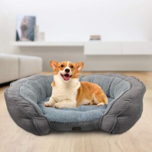 AFP LUXURY LOUNGE BED - GREY - for Dogs in Qatar