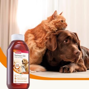SALMON OIL 430ML - Cat Supplements in Qatar