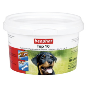 TOP 10 DOG MULTI-VITAMINS 180 TAB GB/ARA/TR - Dog Supplements in Qatar