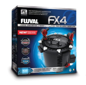 FLUVAL FX4 HIGH PERFORMANCE CANISTER FILTER - Aquariums in Qatar