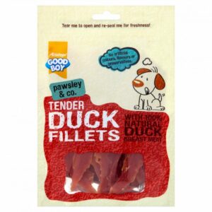 TENDER DUCK FILLETS - 80G - Dog Treats in Qatar