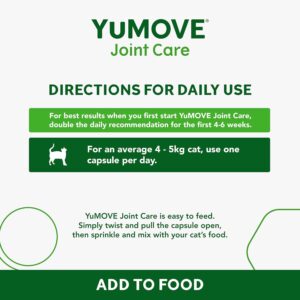 YUMOVE JOINT CARE FOR ALL CATS 60 CAPSULES - Cat Care in Qatar