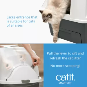 SMARTSIFT SIFTING CAT LITTER BOX PAN - Cat Care in Qatar