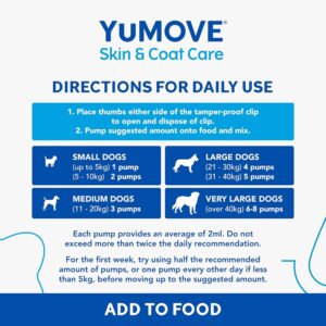 YuMOVE Skin & Coat Care Itching 500ml - Dog Care in Qatar