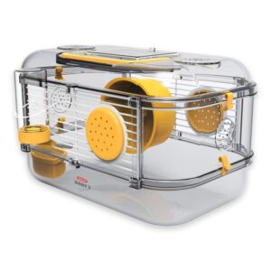 Rody 3 Mini Rodent Cage - Banana Yellow - for Rodents in Qatar