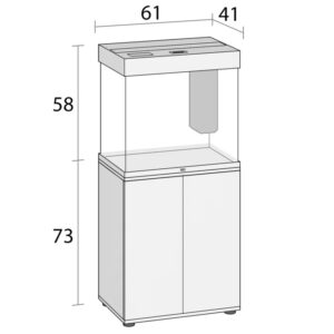 JUWEL LIDO 120 SBX CABINET - GREY - Aquariums in Qatar