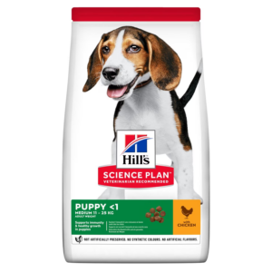 HILL'S SCIENCE PLAN MEDIUM PUPPY FOOD WITH CHICKEN 14KG - Hill's Dry Dog Food in Qatar