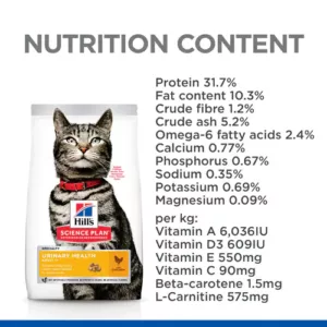 HILL’S SCIENCE PLAN ADULT URINARY HEALTH WITH CHICKEN 1.5KG - Hill's Dry Cat Food in Qatar