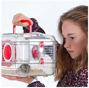 Rody 3 Mini Rodent Cage - Grenadine Red - for Rodents in Qatar