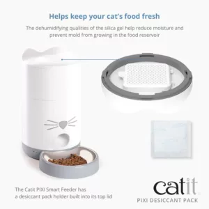 CATIT PIXI SMART DRY FOOD FEEDER - For Cats in Qatar