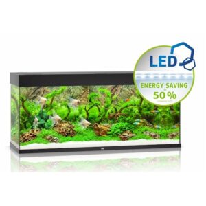 RIO 240 LED - BLACK/GREY/DARK WOOD - Aquariums in Qatar