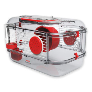 Rody 3 Mini Rodent Cage - Grenadine Red - for Rodents in Qatar