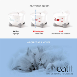 CATIT PIXI FOUNTAIN 2.5L, MINT GREEN - For Cats in Qatar