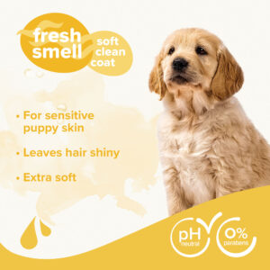 SHAMPOO CHAMOMILE & ALOE VERA FOR PUPPIES 250ML - Dog Care in Qatar