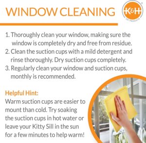 K&H BEDS - EZ WINDOW BUBBLE POD TAN - For Cats in Qatar