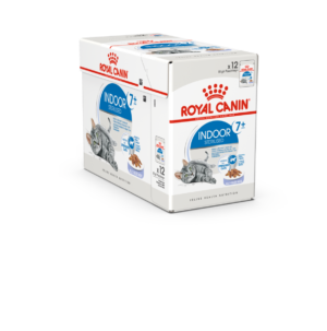 Feline Health Nutrition Indoor 7+ Jelly (WET FOOD - Pouches) 12 x 85g - Cat Food in Qatar