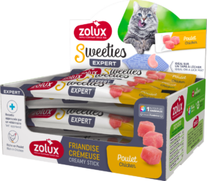 Sweeties Creamy Stick For Cat - Chicken, 48pcs/Box - Pet Treats in Qatar