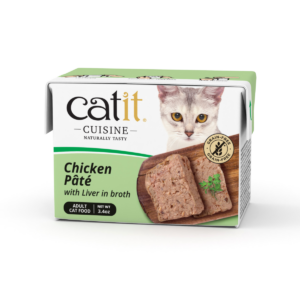 Catit Cuisine Chicken Pate with Liver, 95g Tetra, 12pcs/box - Cat Food in Qatar