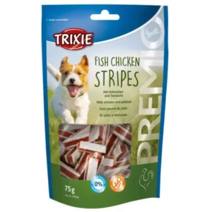 Trixie Stripes with chicken & pollock 75g - Pet Treats in Qatar