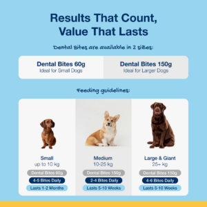 ProDen PlaqueOff Dental Bites for M/L Dogs - Veggie Flavour 150g - Pet Care in Qatar