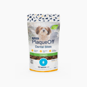 ProDen PlaqueOff Dental Bites for Small Dogs - Veggie Flavour 60g - Pet Care in Qatar