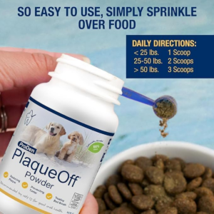 ProDen PlaqueOff Powder for Dogs 20g - Pet Supplements in Qatar