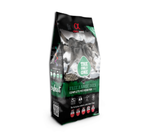 The Only One Adult Dog Food Duck 12kg - Alpha Spirit Dog Dry Food in Qatar