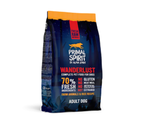 Primal 70% Wanderlust Dog Food 1kg - Alpha Spirit Dog Dry Food in Qatar
