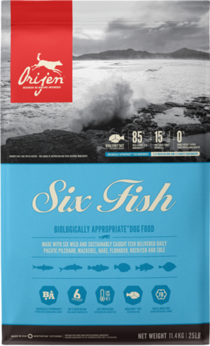 Orijen Six Fish Dry Dog Food 2kg - Orijen Dry Dog Food in Qatar