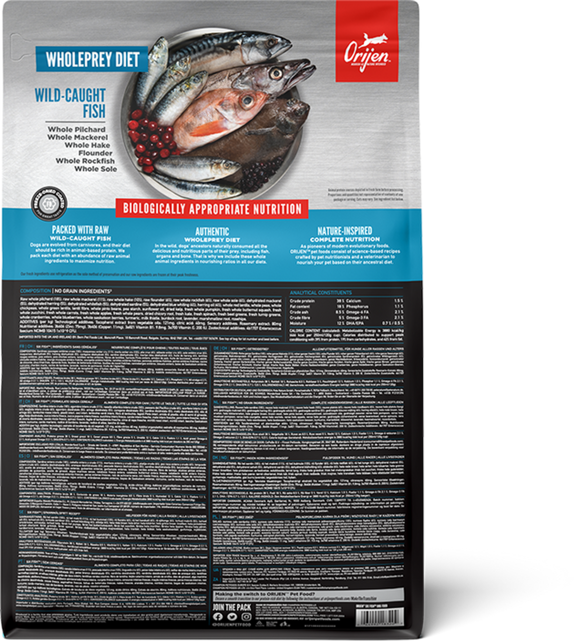 Orijen Six Fish Dry Dog Food 2kg - Orijen Dry Dog Food in Qatar