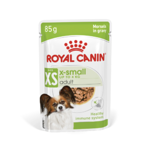 Size Health Nutrition XS Adult (Wet Food - Pouches) 12 x 85g - Dog Food in Qatar